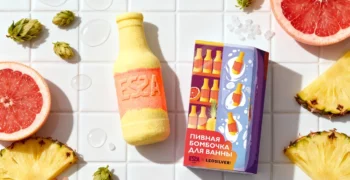 ESSA 0.0 x Leosilverhome выпустили первые в России «пивные» бомбочки для ванны